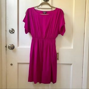 DKNY Fuchsia Dress with Slip